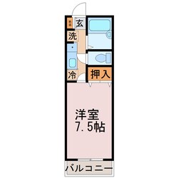 三島駅 バス28分  新町下車：停歩6分 1階の物件間取画像